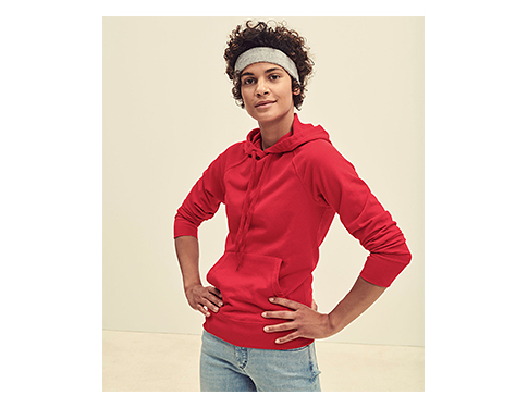 Fruit Of The Loom Lady-Fit Lightweight Hoodies -  Lifestyle
