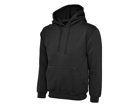 Uneek Classic Hooded Sweatshirts - Black
