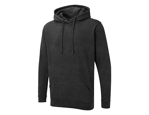  Uneek Genesis Hooded Sweatshirts - Charcoal