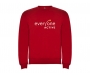 Roly Classica Kids Crew Neck Sweatshirts - Red