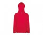 Fruit Of The Loom Lady-Fit Lightweight Hoodies -  Red