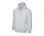 Uneek Premium Hooded Sweatshirts - Heather Grey