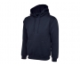 Uneek Premium Hooded Sweatshirts - Navy Blue