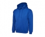 Uneek Premium Hooded Sweatshirts - Royal Blue