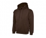 Uneek Classic Hooded Sweatshirts - Brown