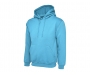 Uneek Classic Hooded Sweatshirts - Sky Blue