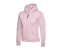 Uneek Ladies Classic Full Zipped Hoodies - Pink