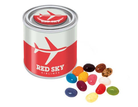 Small Sweet Paint Tins - Gourmet Jelly Beans