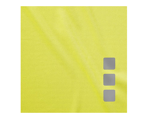 Touchline Cool Fit T-Shirts - Neon Yellow