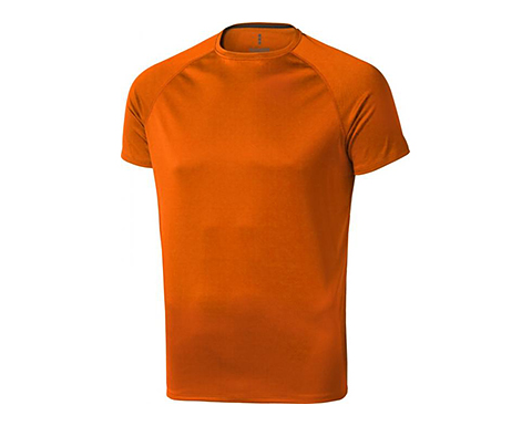 Touchline Cool Fit T-Shirts - Orange
