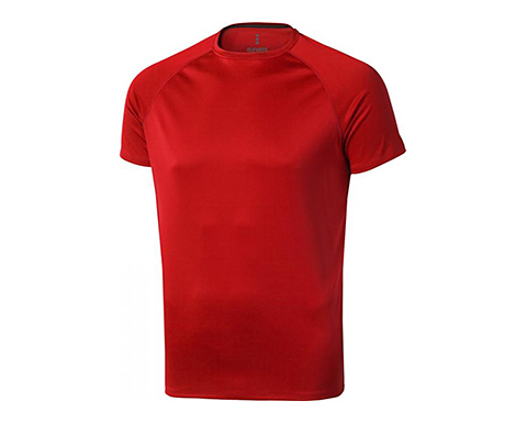 Touchline Cool Fit T-Shirts - Red