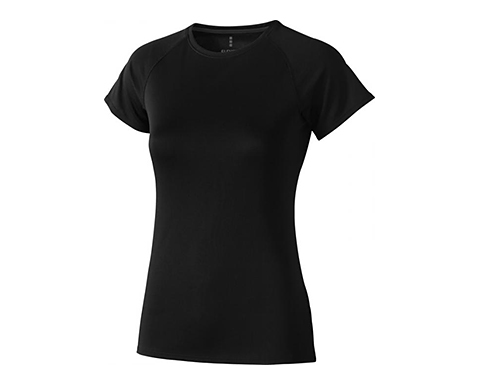 Touchline Cool Women's Fit T-Shirts - Black