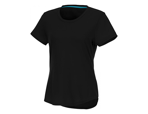 Middleham Womens Recycled T-Shirts - Black