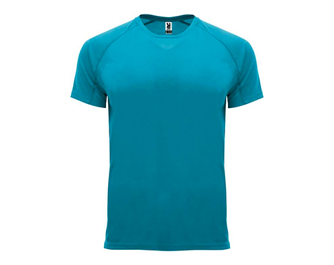 Roly Bahrain Kids Performance Sport T-Shirts - Turquoise