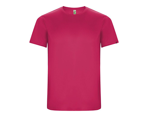 Roly Imola Sport Performance Kids Eco T-Shirts - Fluorescent Pink