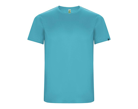 Roly Imola Sport Performance Kids Eco T-Shirts - Turquoise