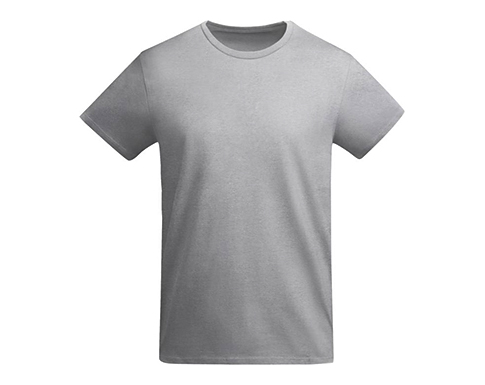 Roly Breda Organic Cotton Kids T-Shirts - Grey