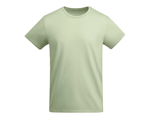 Roly Breda Organic Cotton Kids T-Shirts - Mist Green