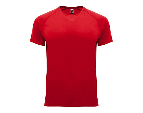 Roly Bahrain Performance T-Shirts - Red