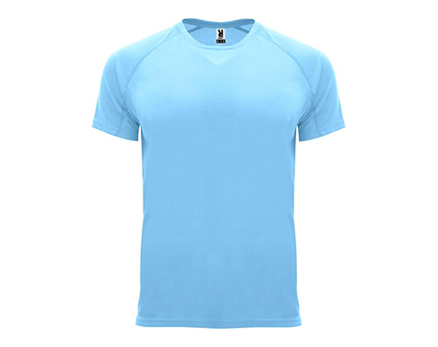 Roly Bahrain Performance T-Shirts - Sky Blue