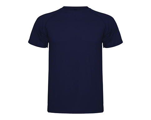 Roly Montecarlo Performance T-Shirts - Navy Blue
