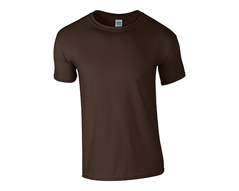 Gildan Softstyle Ringspun T-Shirts - Dark Chocolate