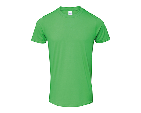 Gildan Softstyle Ringspun T-Shirts - Electric Green