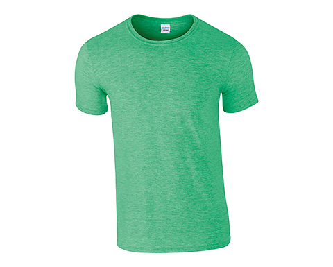 Gildan Softstyle Ringspun T-Shirts - Heather Irish Green