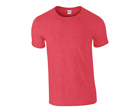 Gildan Softstyle Ringspun T-Shirts - Heather Red