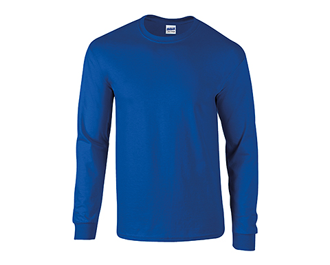 Gildan Ultra Long Sleeved T-Shirts - Royal Blue