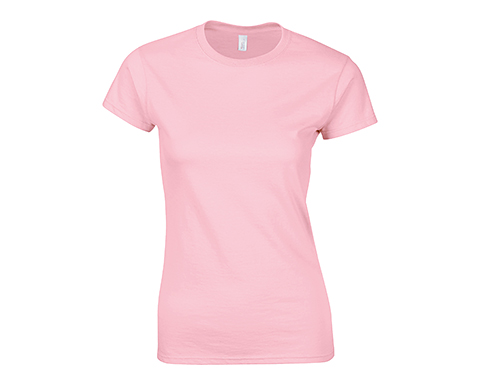 Gildan Softstyle Ringspun Women's T-Shirts - Light Pink