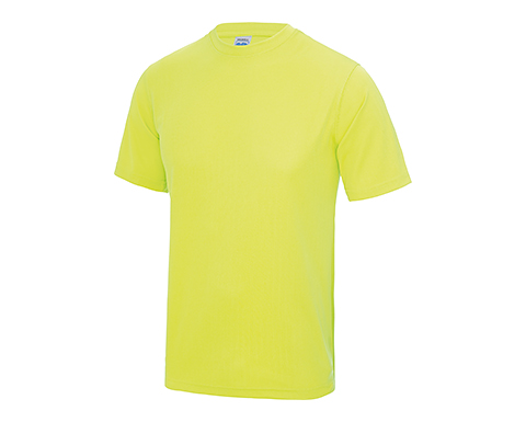 AWDis Performance Kids T-Shirts - Electric Yellow