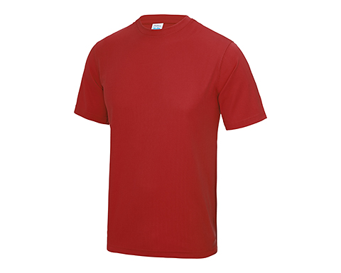 AWDis Performance Kids T-Shirts - Fire Red