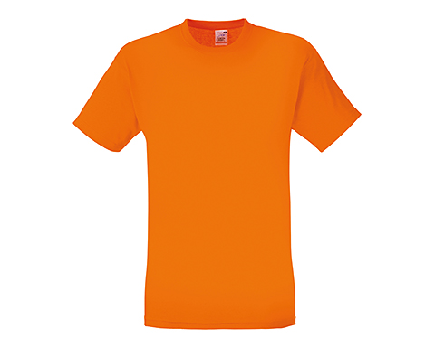Fruit Of The Loom Original T-Shirts - Orange