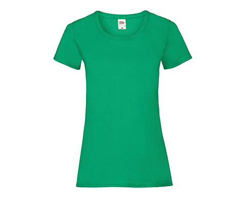 Fruit Of The Loom Value Weight Women's T-Shirts - Kelly Green