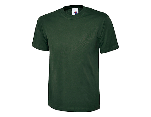 Uneek Classic T-Shirts - Bottle Green