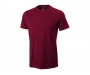 Liberty Short Sleeve Soft Feel T-Shirts - Burgundy