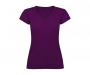 Roly Victoria Womens V-Neck T-Shirts - Purple