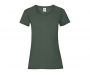 Fruit Of The Loom Value Weight Women's T-Shirts - Bottle Green