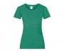 Fruit Of The Loom Value Weight Women's T-Shirts - Retro Heather Green