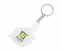 Thumbs Up Keyring Tape Measures - White