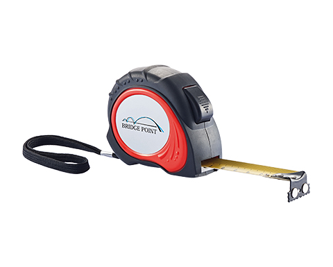Rancher 8m Tape Measures - Black/Red