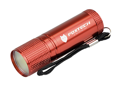 Illuminate COB LED Aluminium Torches - Red