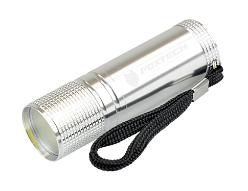 Illuminate COB LED Aluminium Torches - Silver