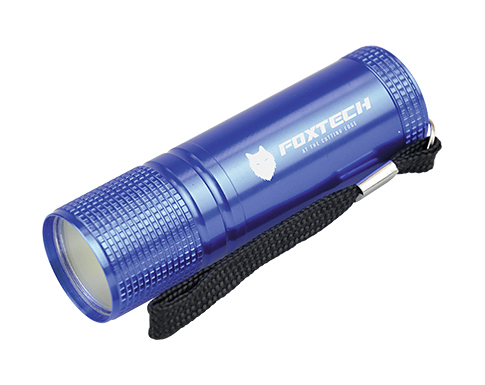Illuminate COB LED Aluminium Boxed Torches - Royal Blue