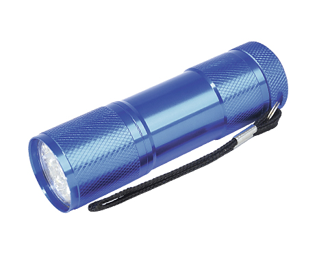 Flame Metal LED Flashlights - Royal Blue