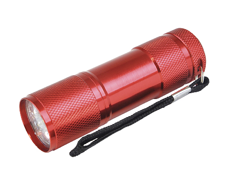 Flame Metal LED Flashlights - Red
