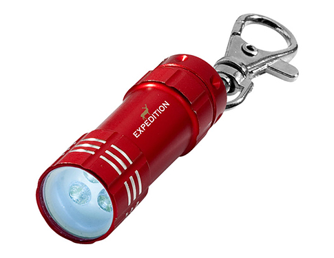 Zeus LED Keyring Torches - Red