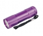 Flame Metal LED Flashlights - Purple