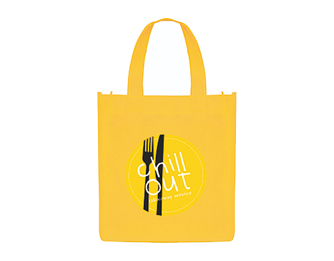 Orlando Mini Non-Woven Gift Bags - Yellow